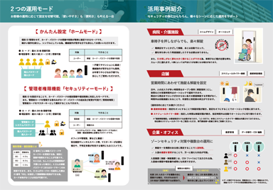 多機能型電子錠 LC-505TA 製品カタログ